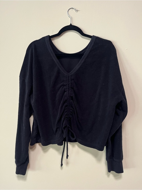 Tops - cinch terry long sleeve
